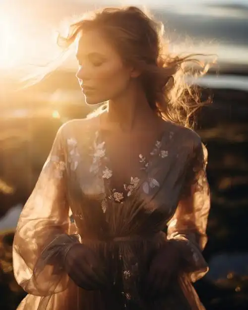 时尚,精致为主题的摄影风格,它把女性的美丽,优雅,自信和独立精神作为