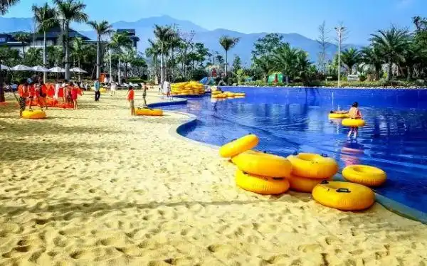 六十八口特色温泉 无敌造浪池 恒温环岛漂流![水底山温泉庄园]