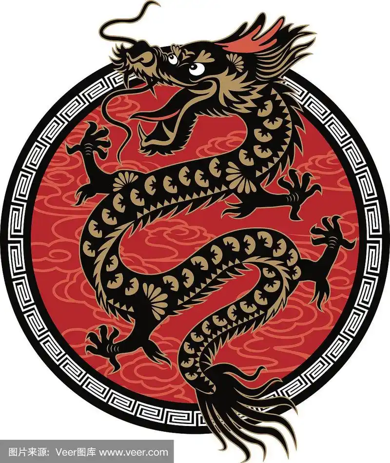 符号,龙年,龙,艺术,亚洲人