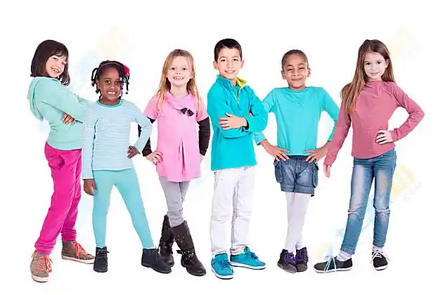 各色肤色的小朋友高清图片下载