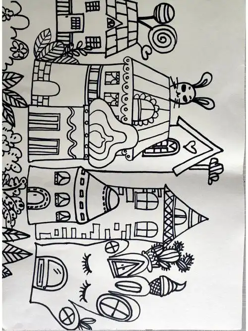 少儿美术#儿童创意美术  #少儿创意美术  #绘画  #绘画教程  #寻找