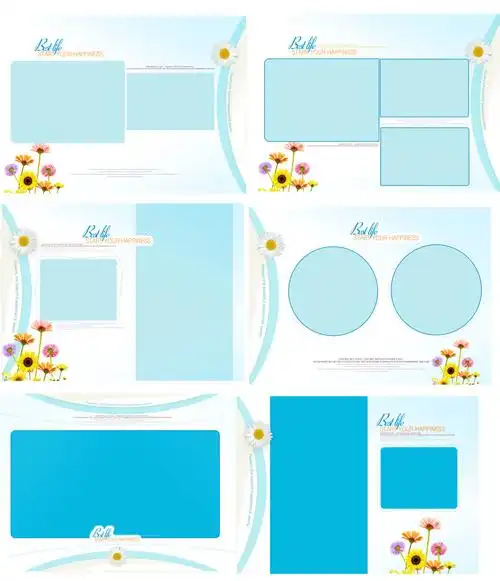 相册模板(psd,psd源文件)