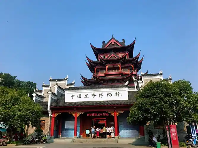 先去的安化中国黑茶博物馆.