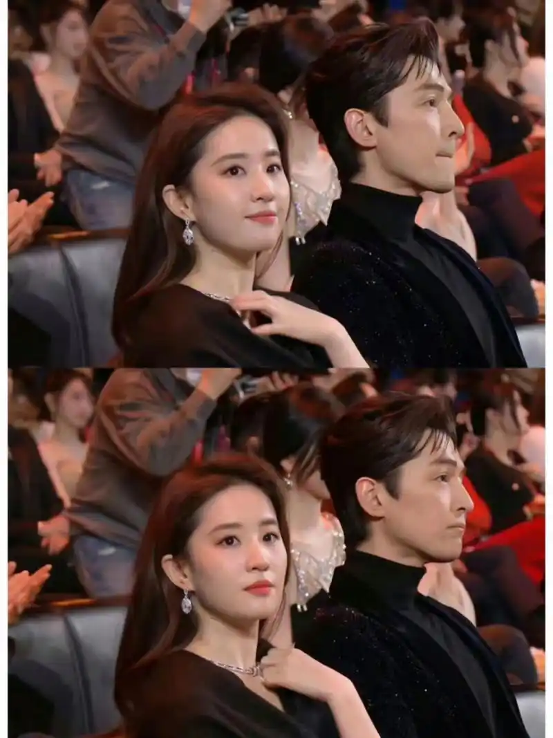 胡歌&刘亦菲微博之夜同框 2022微博之夜现场胡歌与刘亦菲分别获得微博