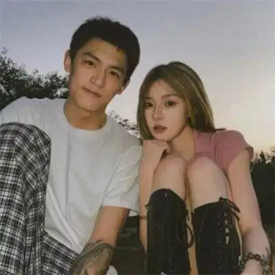 情侣头像2022最新版一男一女真人唯美情头浪漫高清微信头像大全