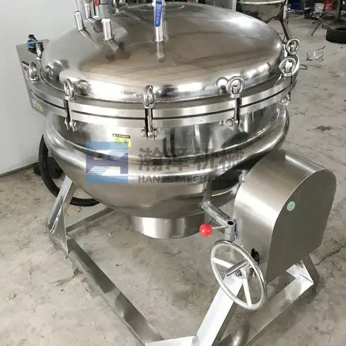 蒸汽加热高压锅