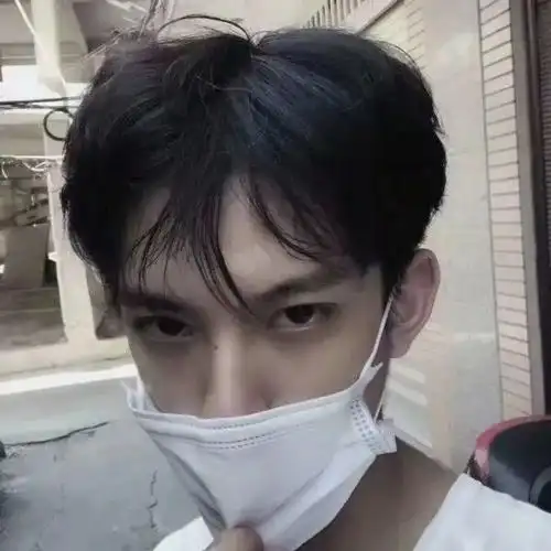 qq头像大全66张戴口罩帅气男生头像