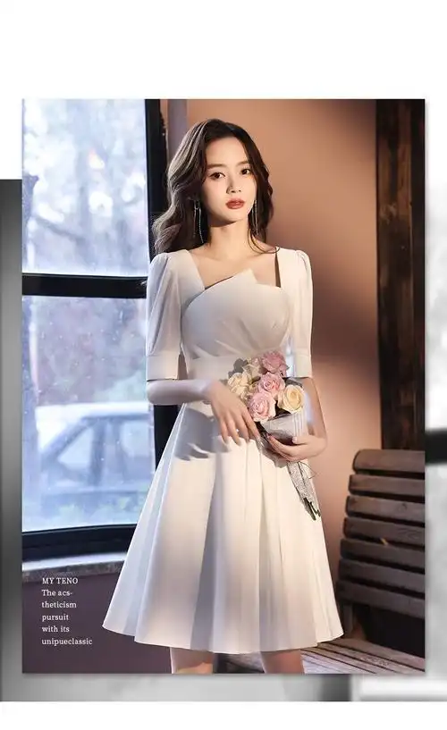 十八周岁成人礼生日礼物女生裙子礼服少女公主晚礼服女2022夏季新款