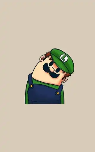 歪头卡通精美壁纸下载