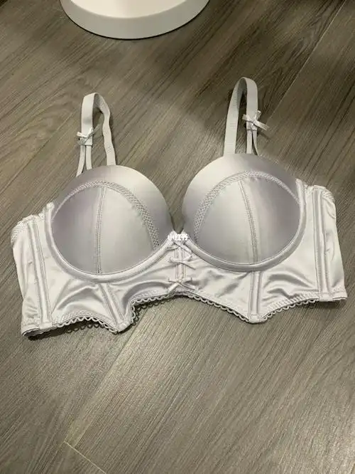 少女洛丽塔缎面内衣93小胸聚拢性感深v