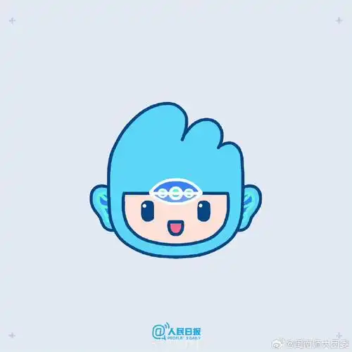 亚运三小只简笔头像教程##一起来画亚运三小只