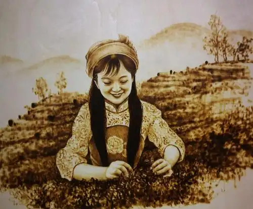 杨立志的平面烙画人物篇(一)