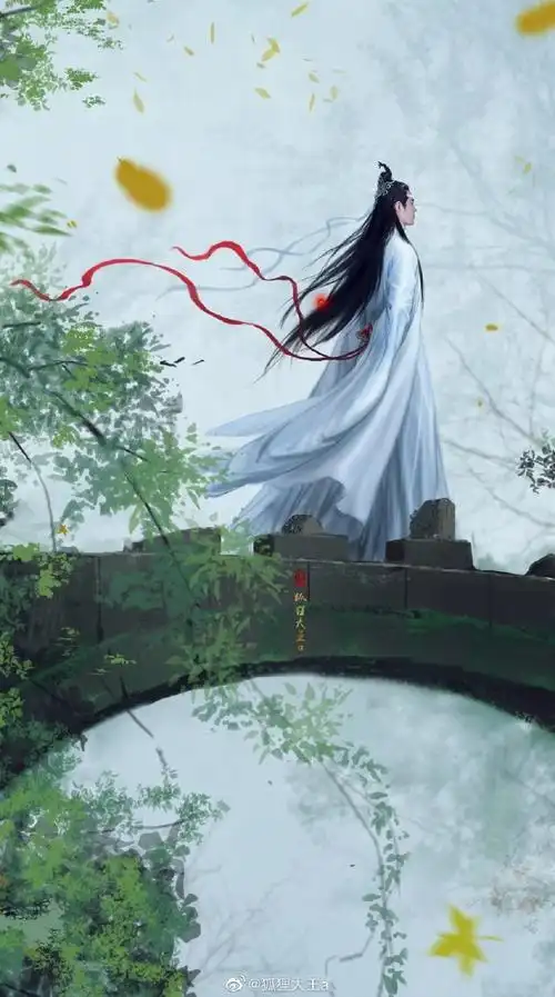 陈情令超话#肖战王一博陈情令#白衣去,红衣归,银铃碎,前尘毁.