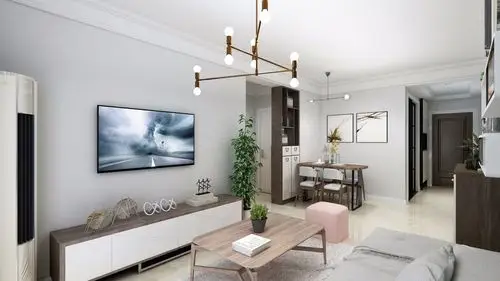 水清花都欧式风格装修效果图实景图