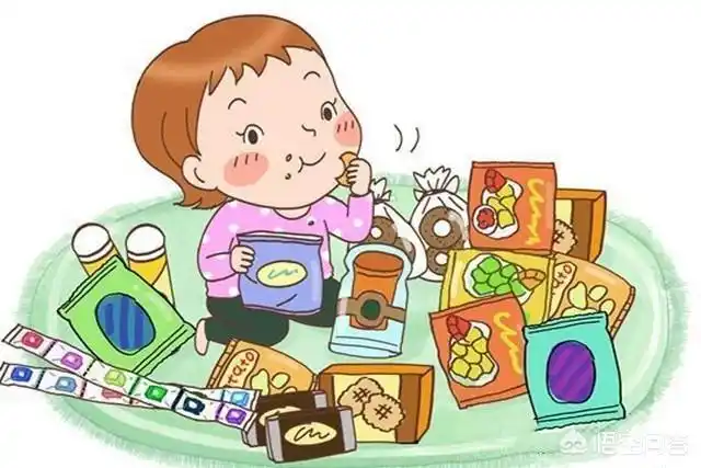 小孩吃辣条烂身体图片,怎么看待小孩吃零食这件事?