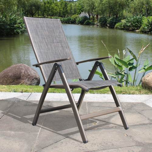 折叠躺椅可调节便携式秋冬户外休闲沙滩椅铝合金午休午睡简约促销