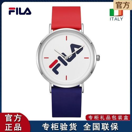 fila斐乐官网新款正品运动手表男女士情侣款简约logo石英腕表6064