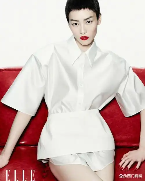 刘雯大寸头造型真是歹毒!