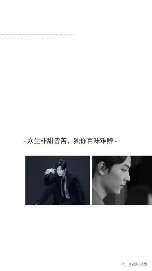 肖战有趣壁纸,你的微信男友战