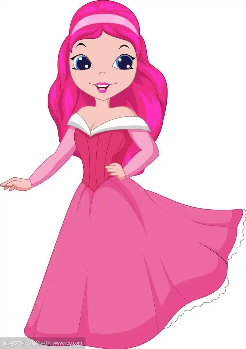 美丽的公主卡通