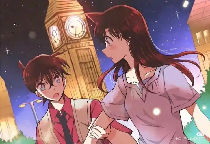 名侦探柯南  #毛利兰  #工藤新一  #新兰  #新兰壁纸