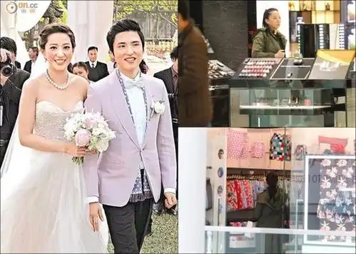 豪门阔太汪圆圆逛街不忘为老公买彩色短裤