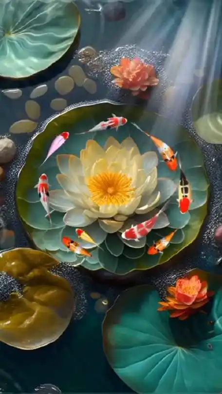 九鱼莲转,好运连连