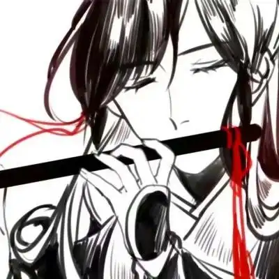 唯美古风淡雅男子头像图片