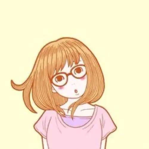 卡通眼镜娘 动漫戴眼镜的女生 眼镜女生头像 小图片,各种可爱各种萌