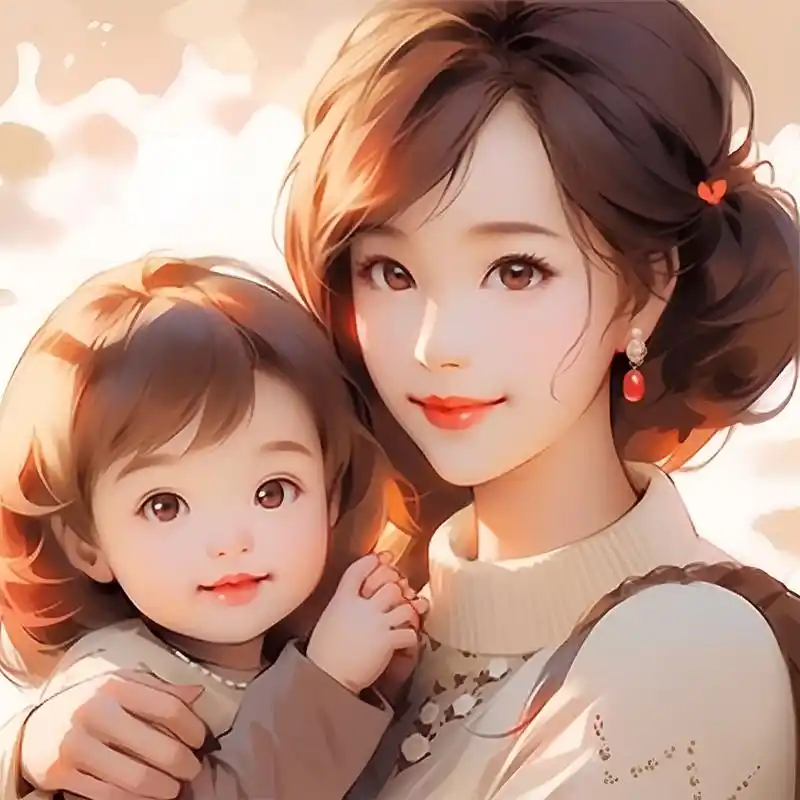 美美哒亲子头像来啦#微信头像# #头像# #动漫头像和壁纸