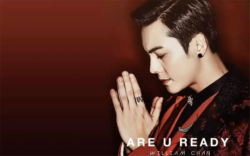 国民小鲜肉陈伟霆帅气型男简约写真桌面壁纸第二辑高清大图预览1920x