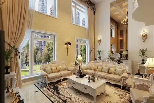 尼奚别墅精装,别墅欧式装修效果图