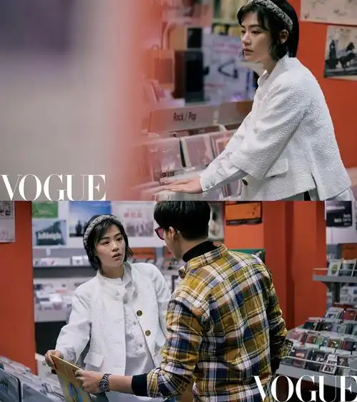 陈伟霆马思纯vogue相遇