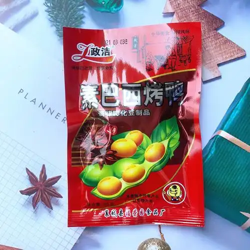 政洁巴西烤鸭大豆豆制品经典怀旧辣条辣片休闲素肉