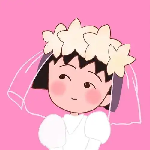 元气可爱的樱桃小丸子头像