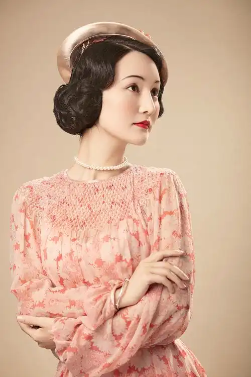 民国贵族名媛-古着小礼服