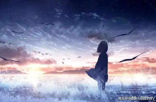 原画人二次元场景插画教程如何画出有故事感的二次元场景天空