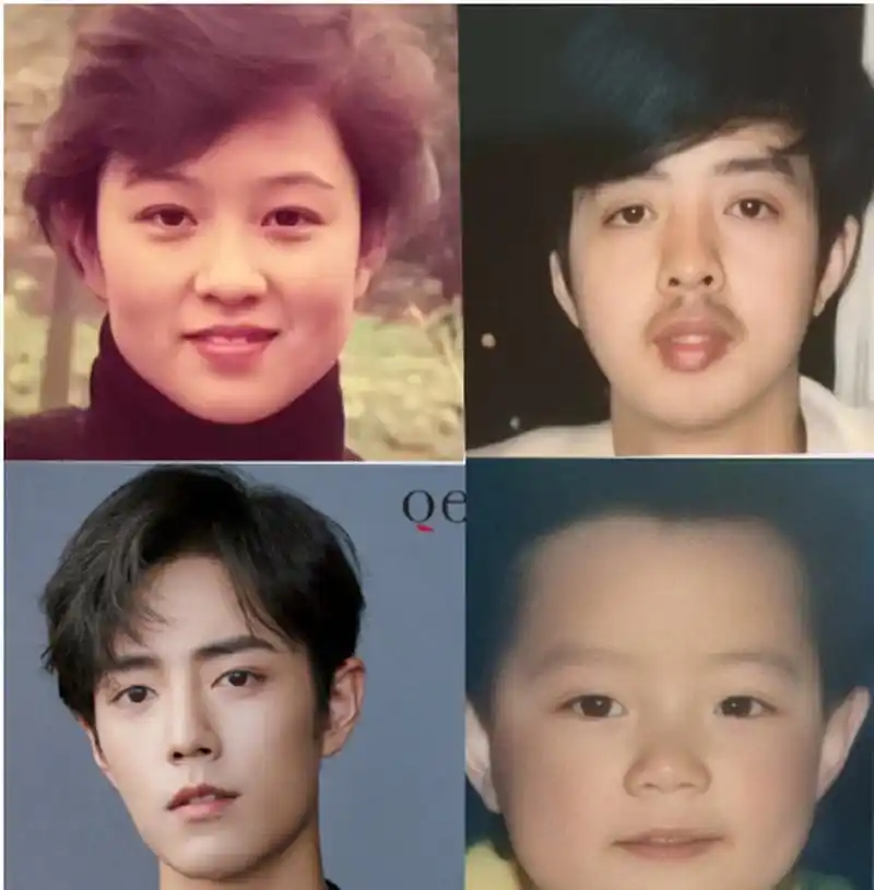 肖战有一段时间被质疑曾经整过容,如今我们来看一看他有没有整过容.