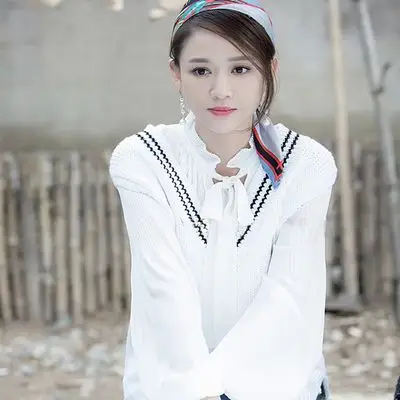 放弃我抓紧我陈乔恩同款毛衣厉薇薇白色衬衫毛线流苏马甲背心外套