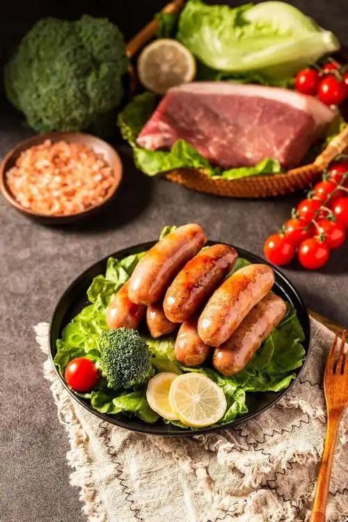 2020纯肉香肠美食摄影