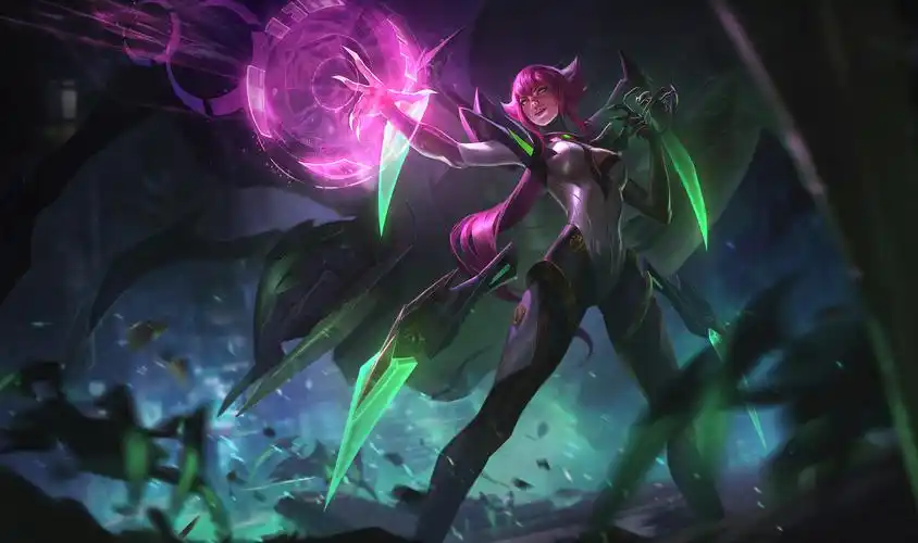 英雄联盟银河魔装机神系列皮肤原画壁纸4k