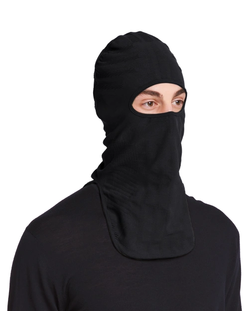 黑色 科技面料滑雪面罩 | prada