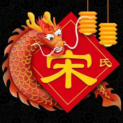 过年前换上这样的百家姓微信头像,让你自带皇家贵族气息!