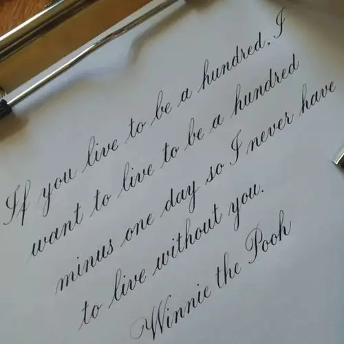 英文书法 | 英国王妃喜欢的字体 优雅应该是它的代名词-搜狐大视野-搜