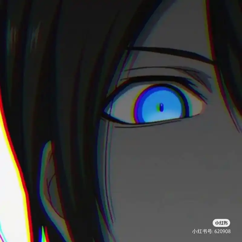 眼神杀!国服野王都在用的黑白动漫男头像