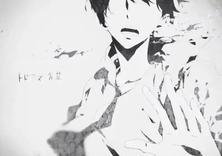 黑白 线条系 素材 男女 头像 动漫 壁纸 插画 人物 高清