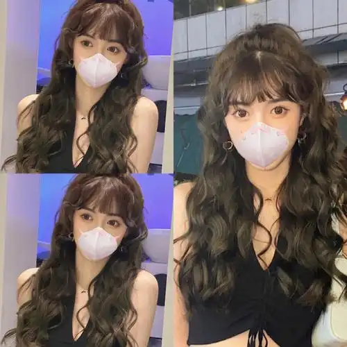 减龄法式烫发木马卷圆脸肉肉脸福音上海烫发