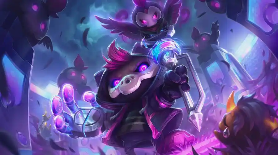 新皮肤预览:小怪兽训练师 小法