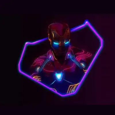 漫威头像炫酷图片大全高清创意炫酷的电光漫威英雄头像图片