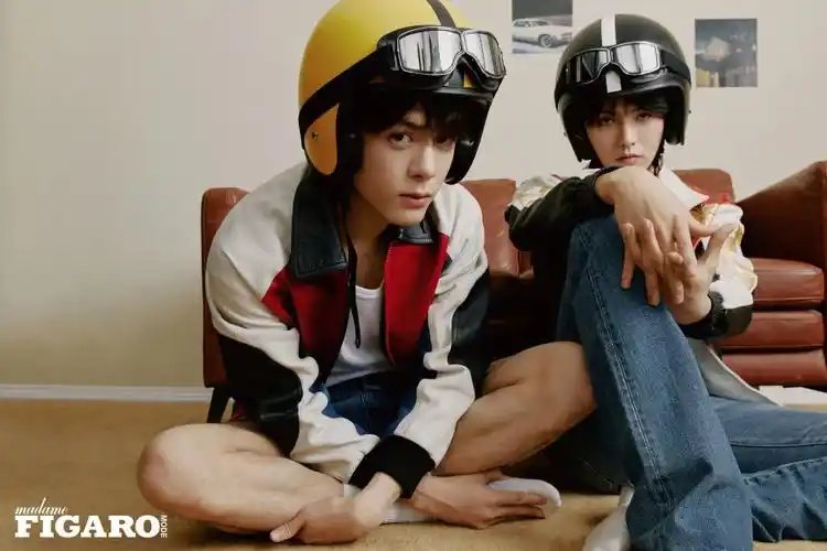 宇日俱曾很好哭的费加罗封面故事曾舜晞肖宇梁属于二十几岁他们的故事